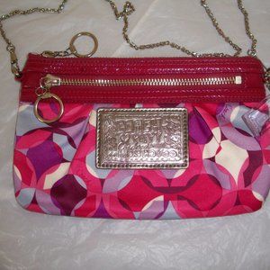 Coach poppy small crossbody bag